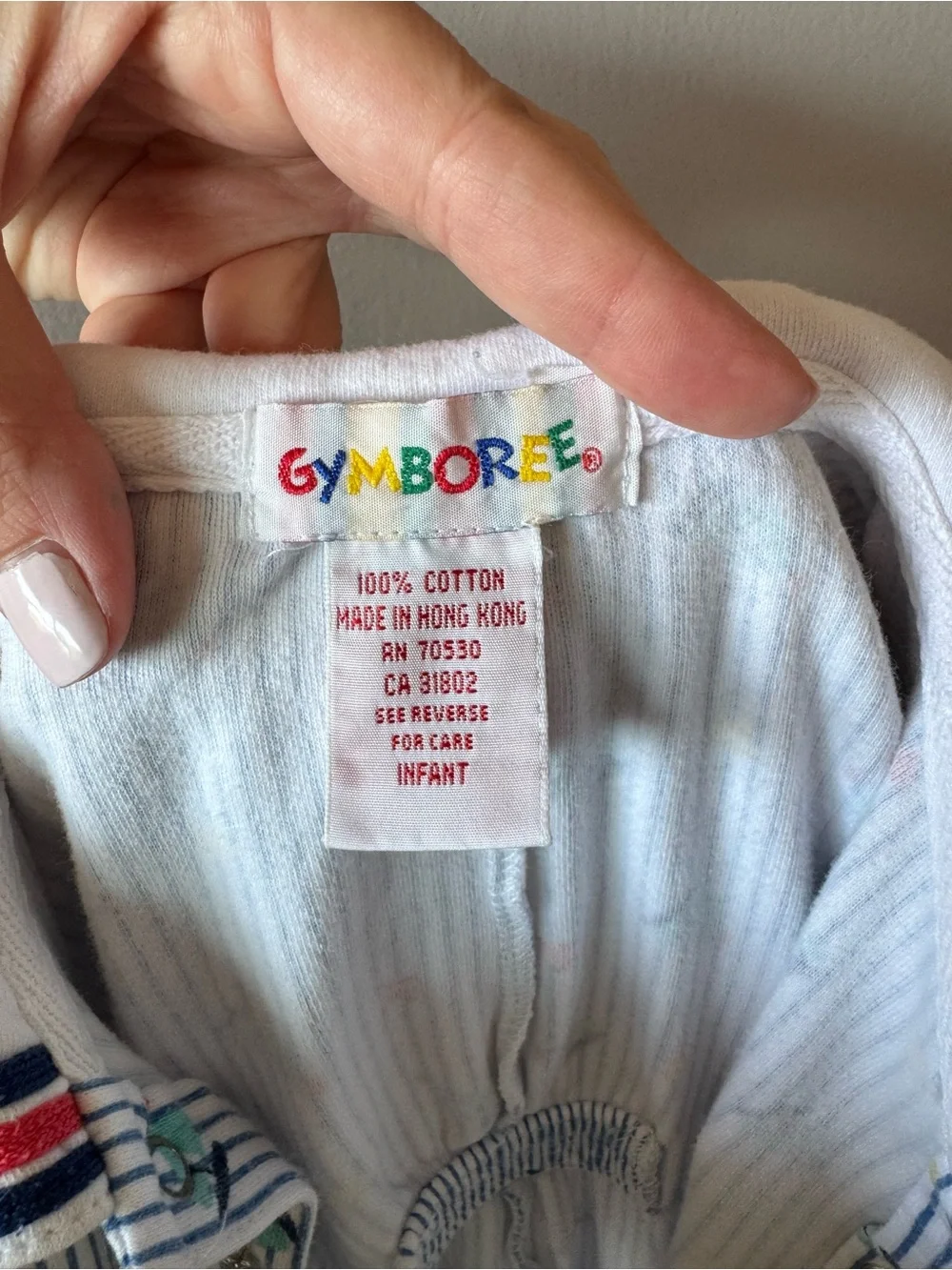 Gymboree vintage rainbow